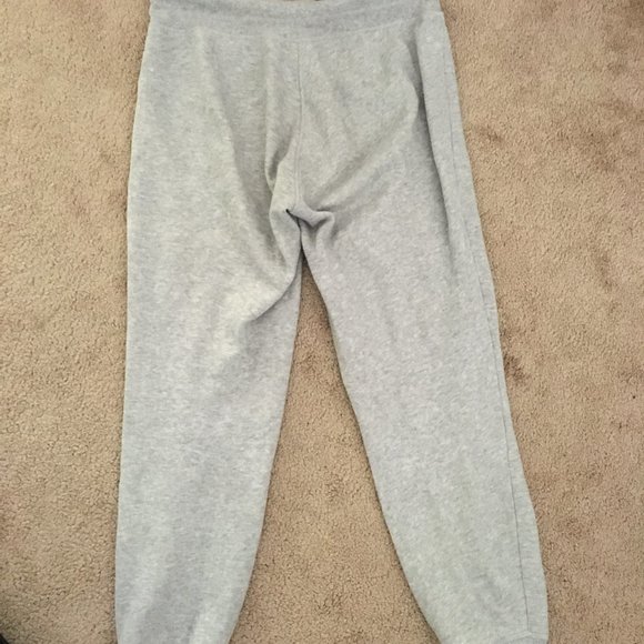 Light Grey with White Calvin Klein Performance Sweat pants Joggers - Picture 2 of 3